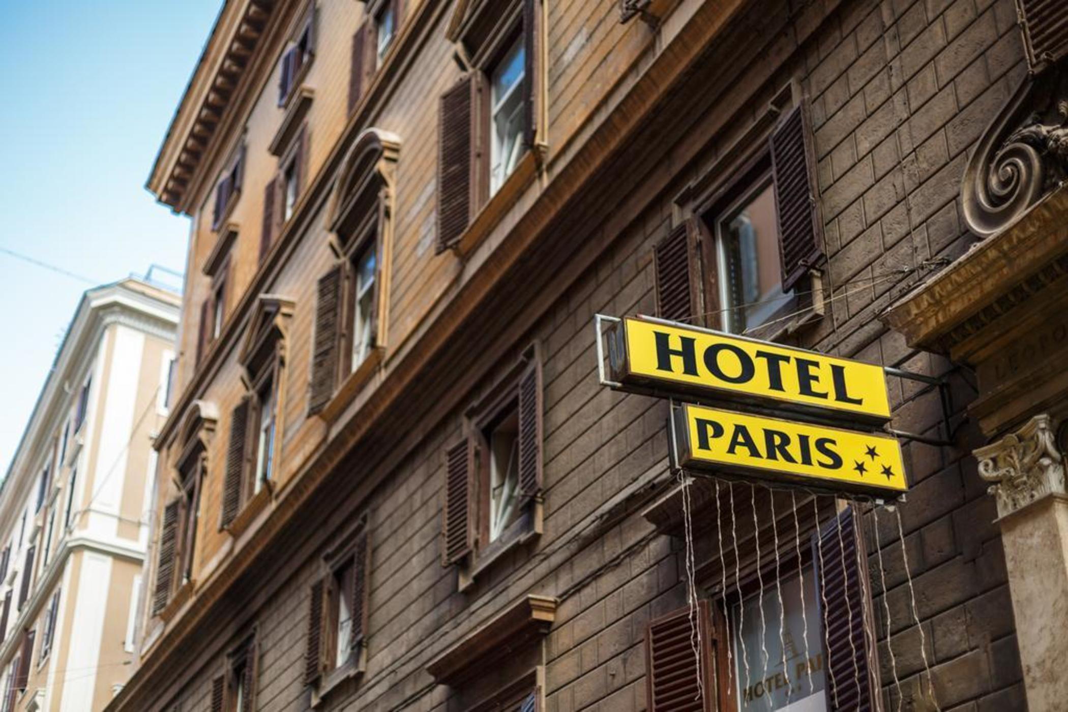 Hotel Paris Rzym Zewnętrze zdjęcie