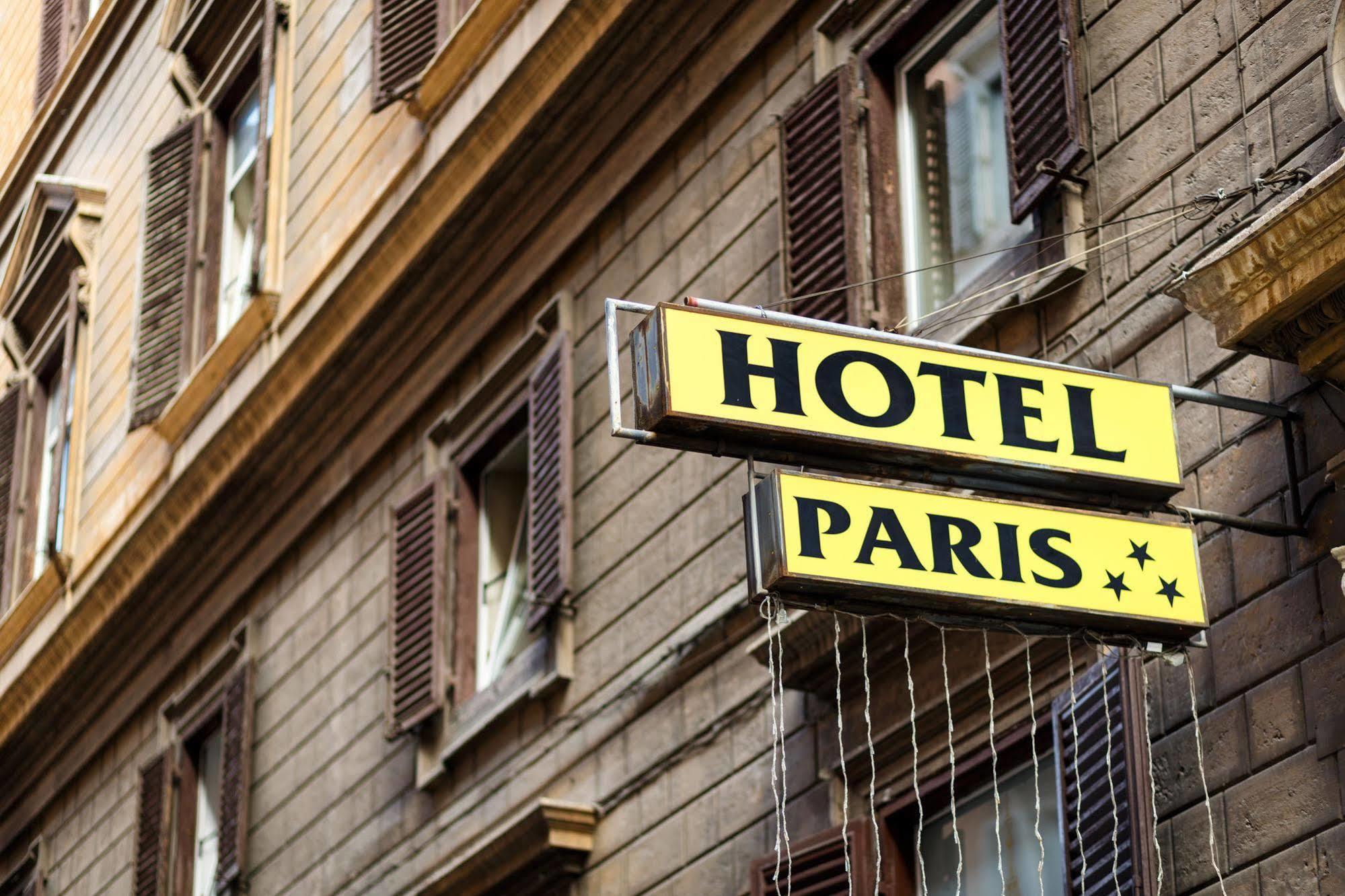 Hotel Paris Rzym Zewnętrze zdjęcie